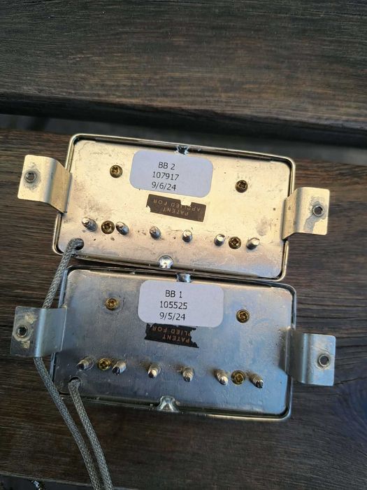 gibson burstbucker 1 , 2