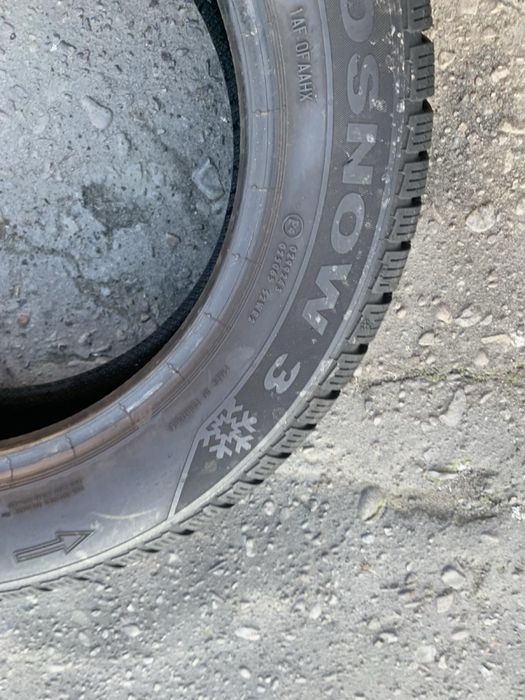 Шини 205/55 R16 пара Tyfoon 2024p зима 9мм