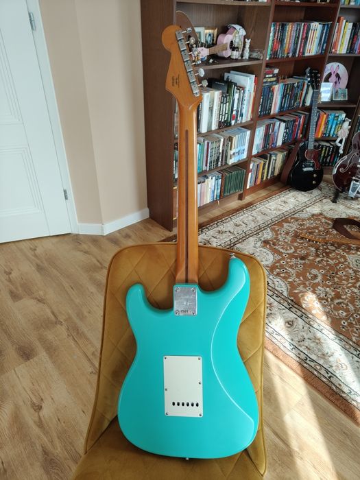 Squier Stratocaster 40th Anniversary Sea Foam Green / dostawa kurier