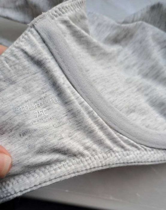 Бюстгальтер brabrabra М'який комфорт Pro 022SP сірий меланж 75С