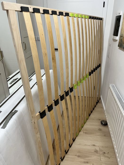 Stelaż drewniany solidny do łóżka rama łóżka dno łóżka 160x200 cm