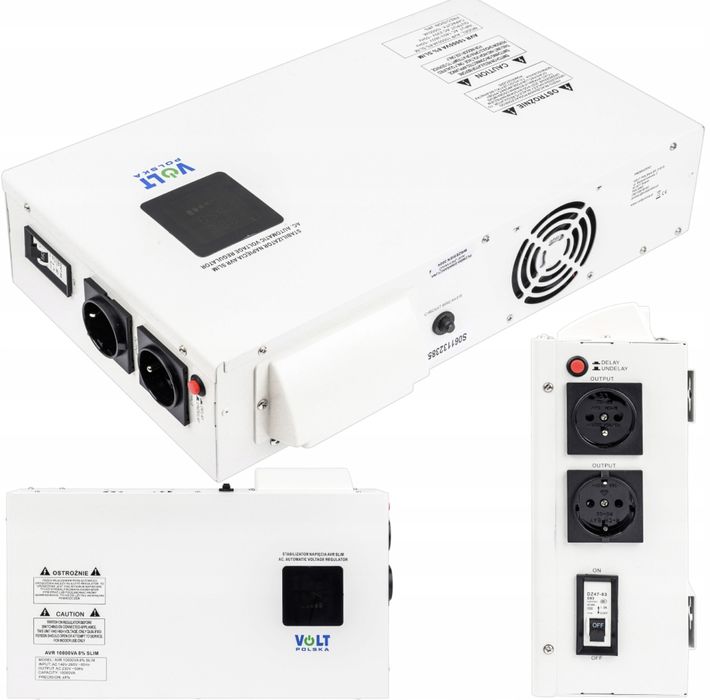 Стабілізатор напруги 10 кВт Настінний Volt Polska AVR 10000VA 10000Вт