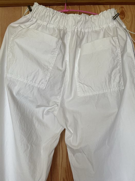 Штани жіночі широкі білі