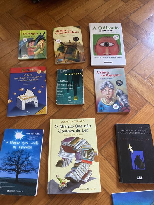 Livros juvenis Tea Stilton, Geronimo Stilton e outros, em bom estado