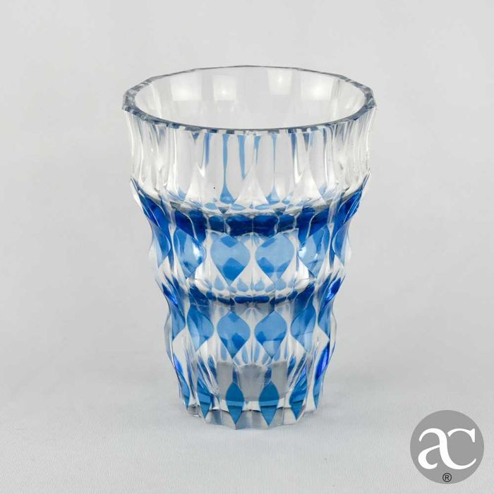 Jarra em Cristal Doublé Val Saint Lambert, circa 1970