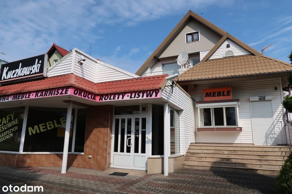 Lokal usługowy na parterze z witryną w Kościerzynie