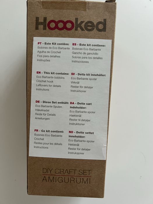 Hooked kit tricot elefant