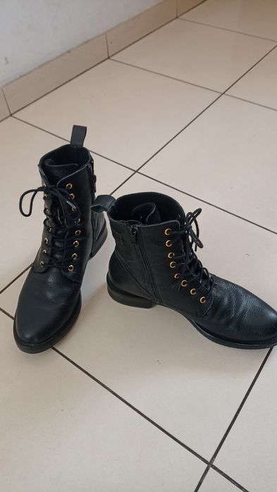 Skórzane buty roz40