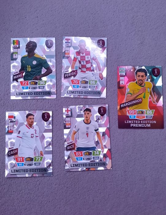 Karty Limited Edition mundial 2022 do wyboru