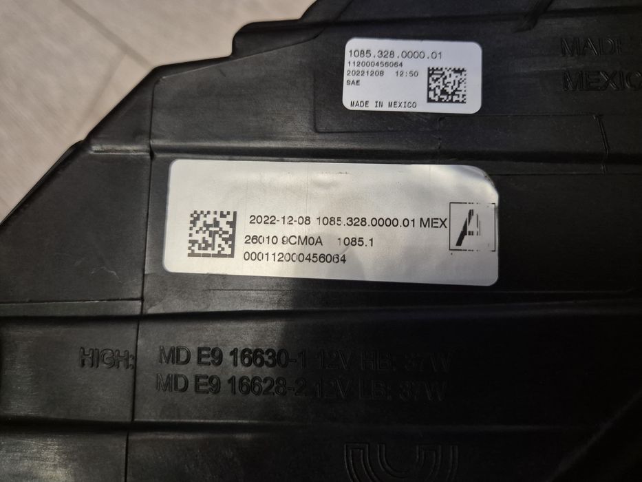 Фара права Infiniti QX50 QX55 2019-2024 USA