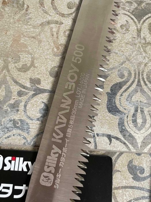 Silky Katana boy 500 japonska pila do drewna Made in Japana najlepsza oryginalna