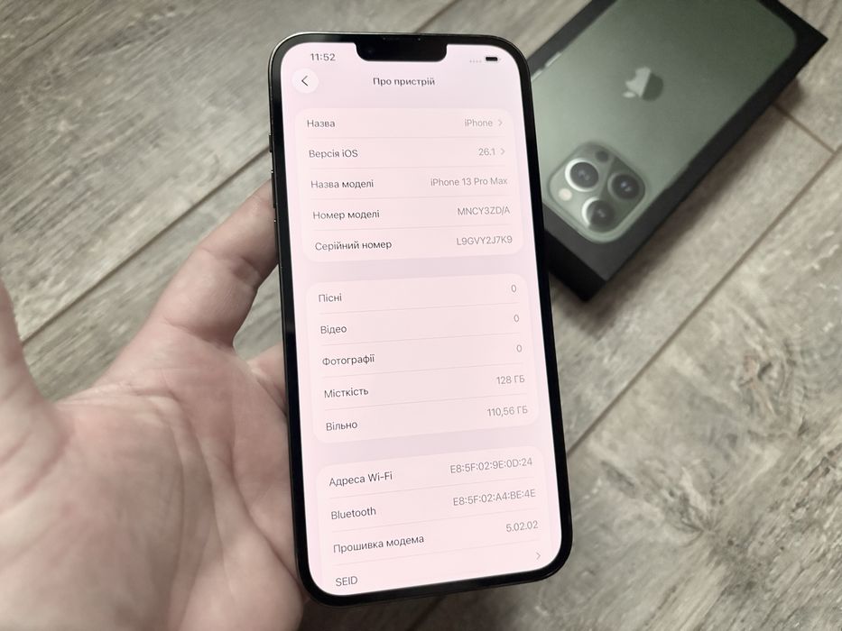 iPhone 13 Pro Max 128gb Alpine Green
