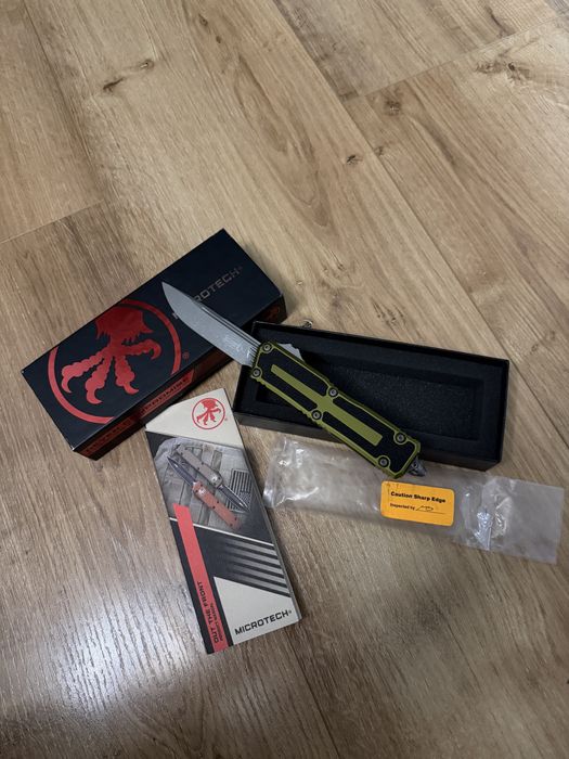 Noż Microtech Scarab III Gen Grenn Nowy
