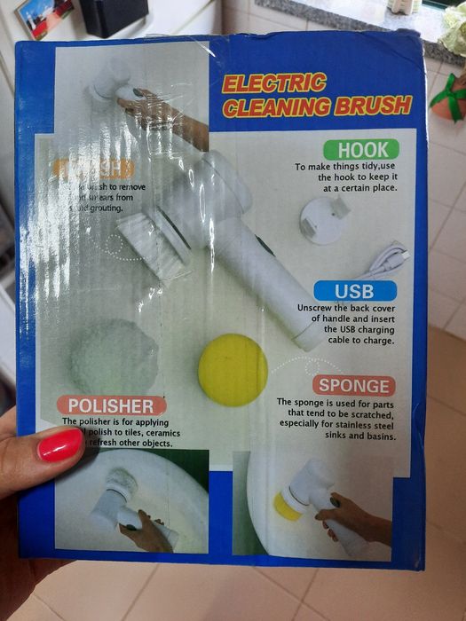 Máquina de limpeza elétrica sem fios