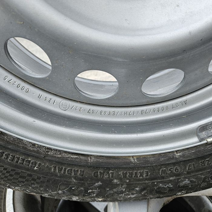 Felga stalowa Citroen Jumpy 17"