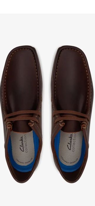Макасіни чоловічі Clarcs натуральна шкіра