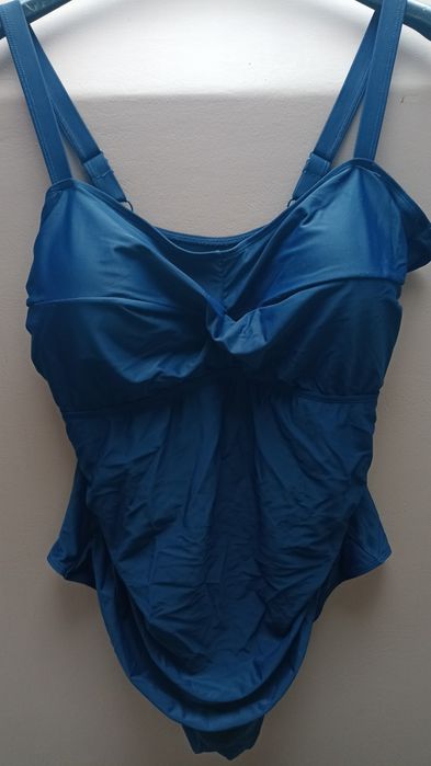 Strój kąpielowy jednoczęściowy, granatowy 2 XL