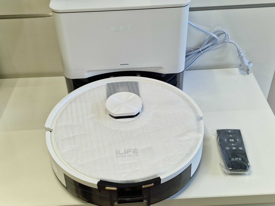 Robot Sprzątający ILIFE A12 Pro Biały, Stacja , MOPOWANIE Zamiana