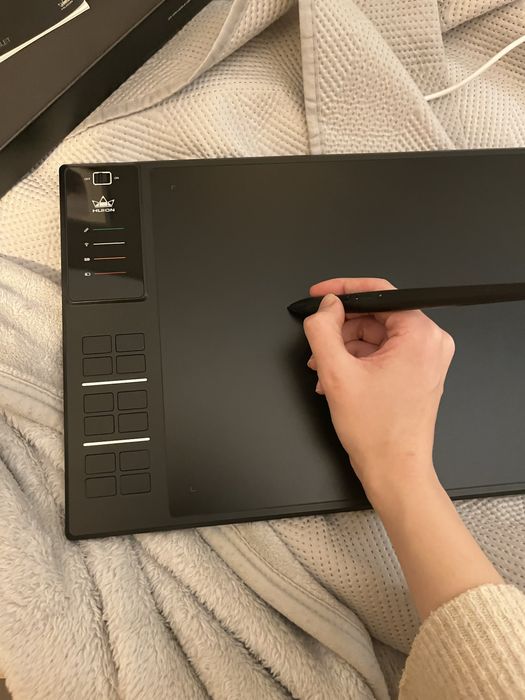 HUION tablet digitalizadora WH1409 (Nova, caixa original, tudo includ)