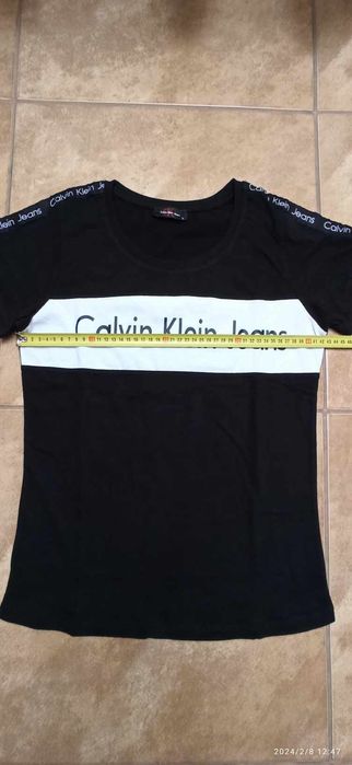 Calvin Klein bluzka damska roz L