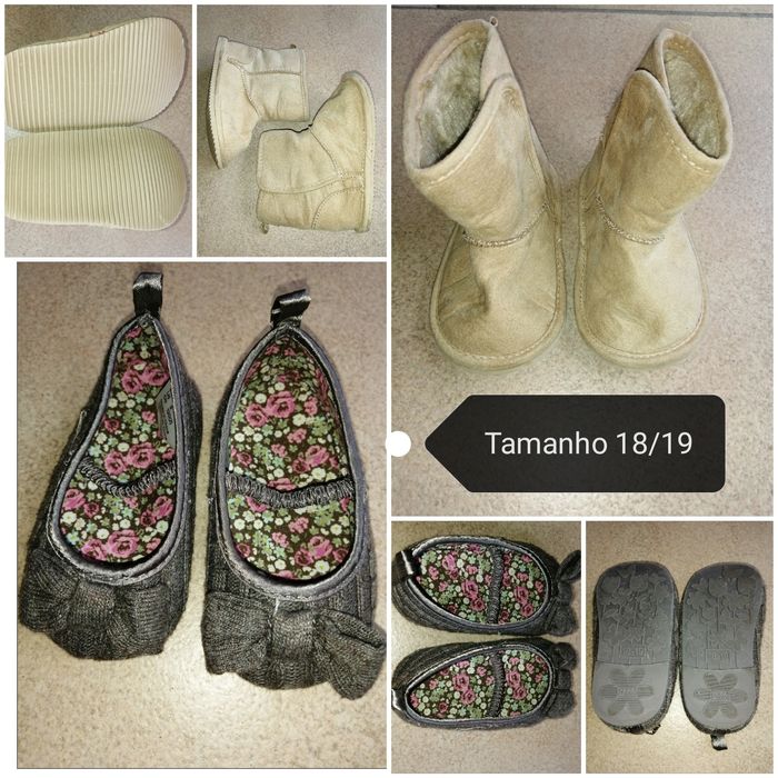 Conj. Botas e sabrinas Tam. 18/19