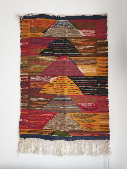 Kolorowy dywan z Maroka marokański kilim orientalny berberyjski orient