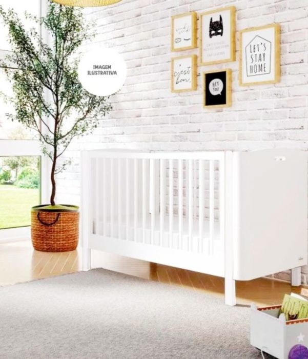 Cama berço de bebê  berço +infantil .Trama