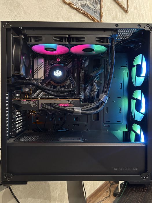 Ігровий ПК RTX 3080/ R7 5800X/ RAM 16/ SSD 1 Tb стан нового