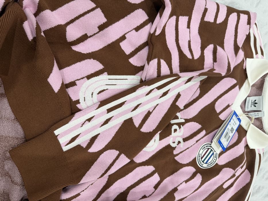 Camisola Adidas Blockcore rosa unisexo