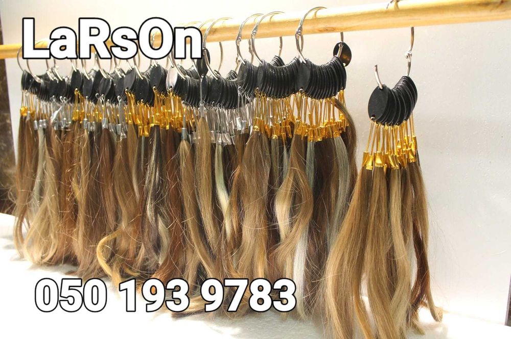 Натуральный волос тест пряди для окрашивания