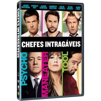 DVD Chefes Intragáveis FILME Jennifer Aniston Jason Bateman Legends PT