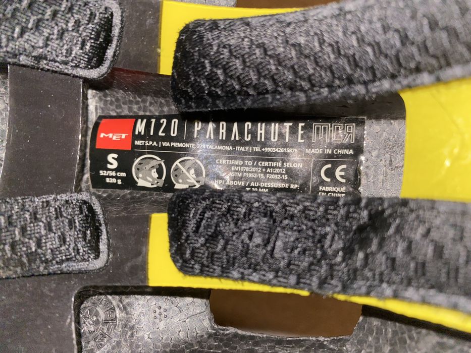 Met parachute mcr, mips