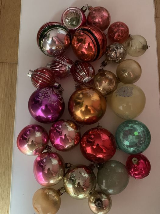 Елочные игрушки.  СССР.