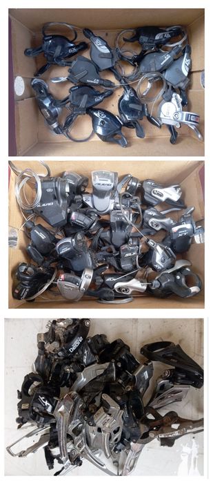 J-Bikes  componentes Grupos e Shifters Esquerdo SRAM e Shimano,XT,XTR