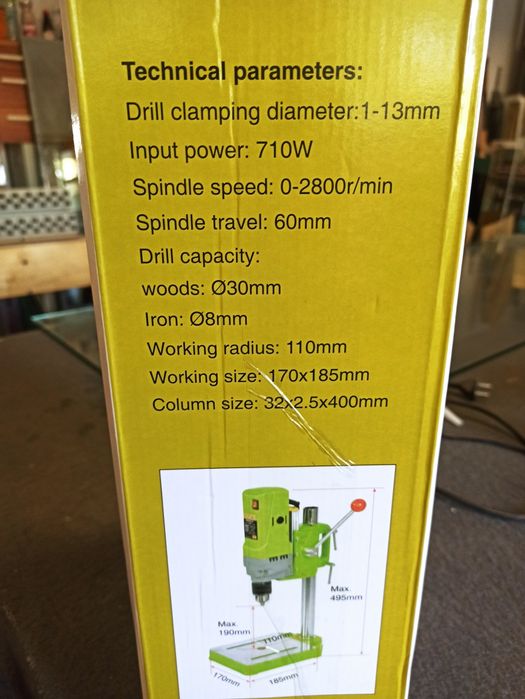 Wiertarka do szkła, spieków, płytek czy gresu