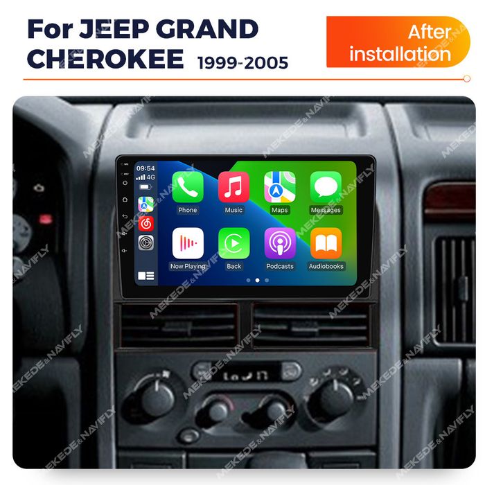 штатна магнітола mekede mn jeep grand cherokee ii wj (1998-2004) ips (