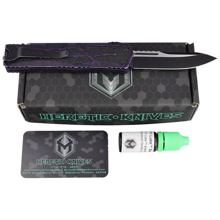 Nóż automatyczny OTF Heretic Colossus SE Breakthrough Purple