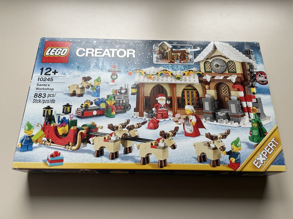 LEGO 10245 Creator Expert - Pracownia Świętego Mikołaja