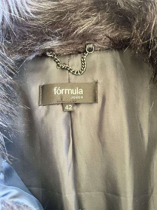 Casaco em pelo sintectico tam. 42