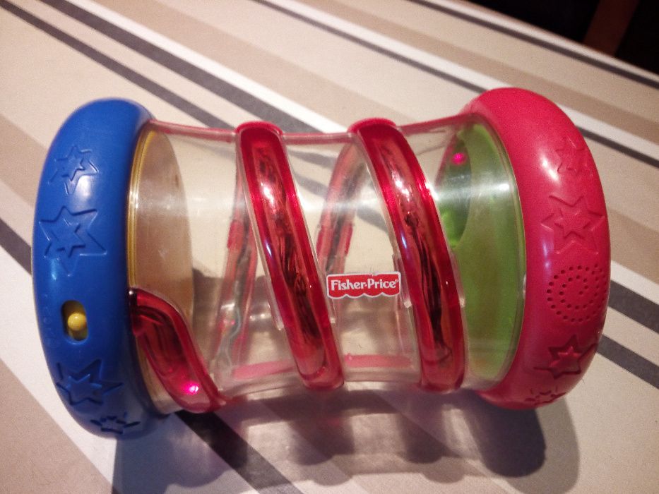 Brinquedo cilindro rolante Fisher Price