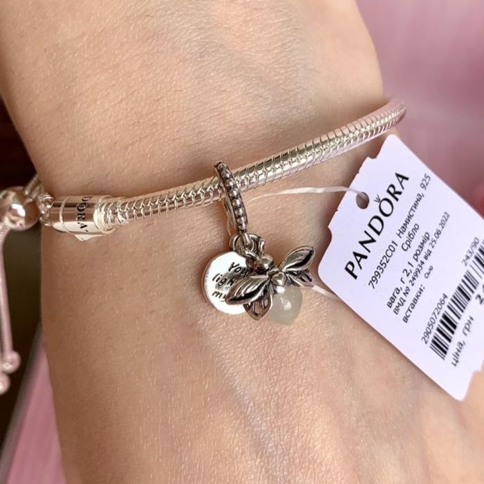 Намистина Пандора шарм pandora оригінал нова прикраса