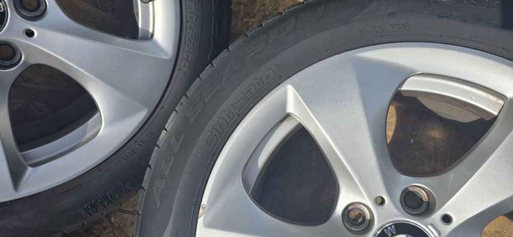 4x Koła 215 60R17 Felgi BMW 5x120 ET43