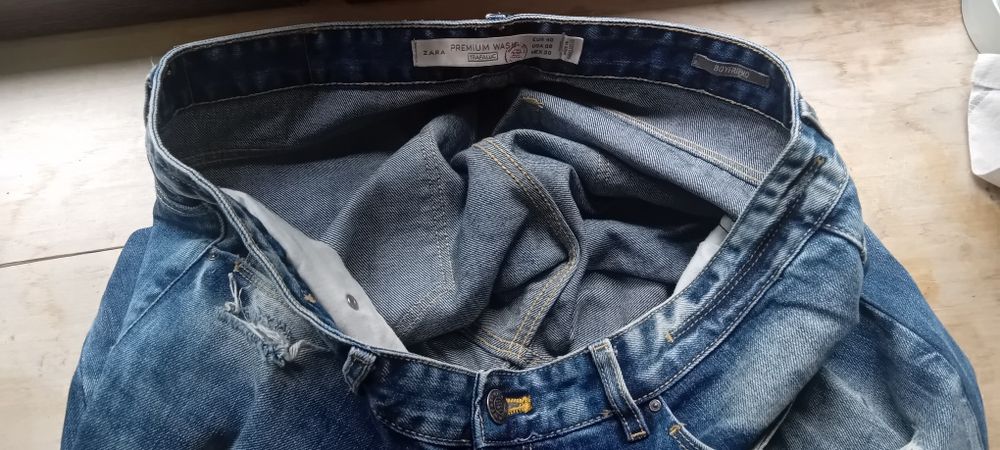 Spodnie damskie Zara jeans 40/L.