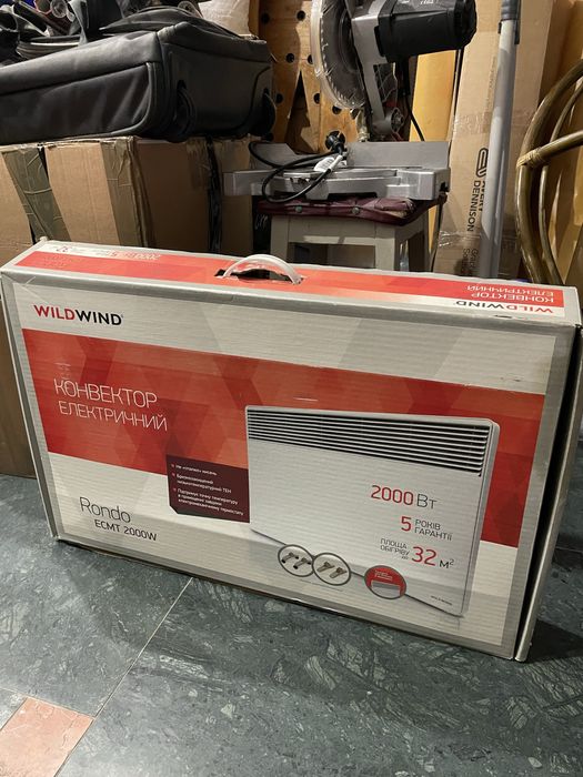 Конвектор єлектричний 2000 Вт WildWind rondo