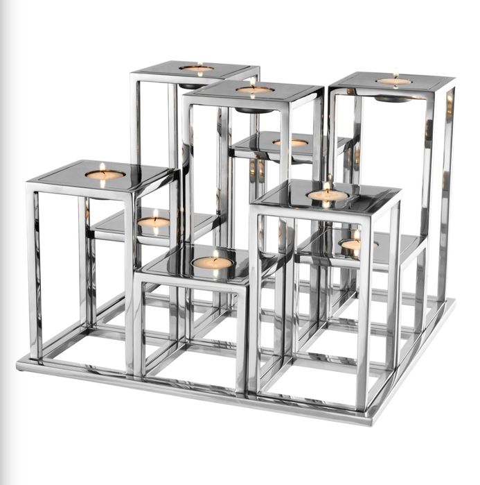 Świecznik na tealighty Eichholtz Castello, na 9 świeczek Westwing