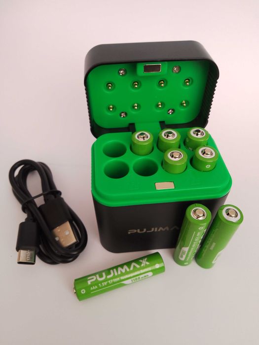 Акумулятори літій-іонні АА, ААА, Крона, 1,5V, 9V нові, найнижчі ціни