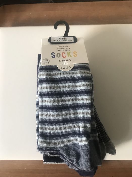 Набiр Шкарпеток George. 34-40 р. Перчатки.