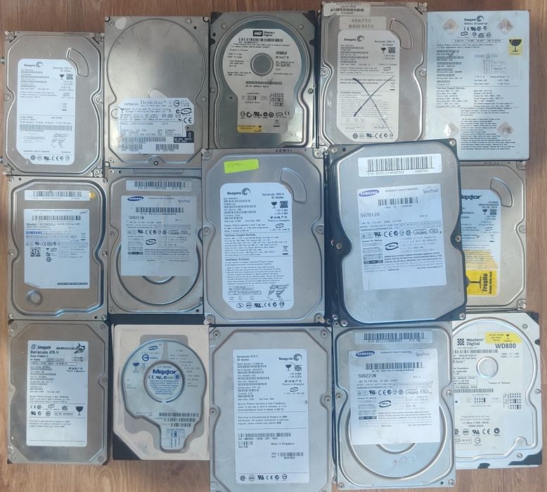 Жорсткі диски (HDD) на розборку / брухт