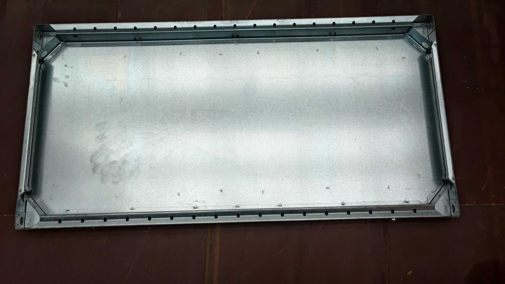 Półka 100cm / 50cm półki pełna ocynk blacha 100/50