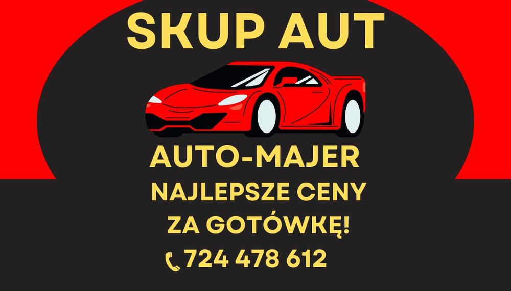 Skup aut samochodów NAJLEPSZE CENY  Konin Słupca Września wszędzie
